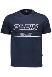 PLEIN SPORT T-Shirt Stylishes Herren T-Shirt Blau