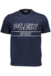 PLEIN SPORT T-Shirt Stylishes Herren T-Shirt Blau