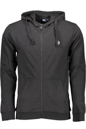Sweatshirt Herren Sweatshirt mit Reiverschluss in Schwarz: