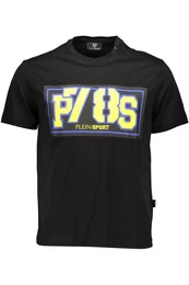 T-Shirt Herren Kurzarm T-Shirt Schwarz mit Druck &