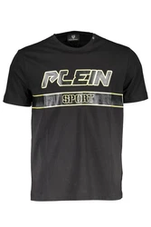 PLEIN SPORT T-Shirt Stylishes Herren Kurzarm Schwarz