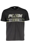 PLEIN SPORT T-Shirt Stylishes Herren Kurzarm Schwarz