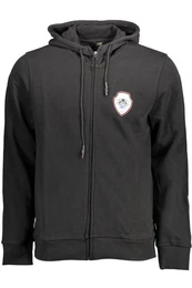 Sweatshirt Herren Kapuzensweatshirt Schwarz mit