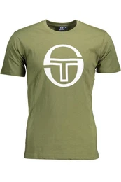 T-Shirt Grnes Herren Kurzarm-T-Shirt mit Print und