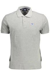 Poloshirt Kurze graue Polohemden fr Herren Naturfasern