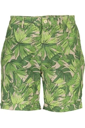 5-Pocket-Hose Herren Bermuda-Shorts Beige aus Bio-Baumwolle mit 5 Taschen