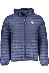 North Sails Anorak Outdoorjacke mit Kapuze und Reißverschluss Blau