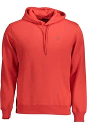 Sweatshirt Herren-Kapuzenpullover Rot aus Bio-Baumwolle: