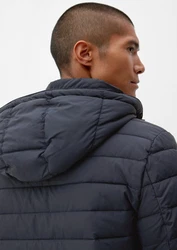 s.Oliver Allwetterjacke Steppjacke Light Down-Optik Dunkelblau/Dunkelgrau/Grau/Schwarz