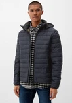 s.Oliver Allwetterjacke Steppjacke Light Down-Optik Dunkelblau/Dunkelgrau/Grau/Schwarz