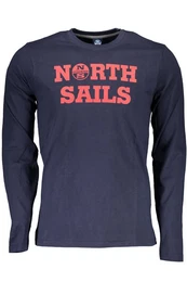 T-Shirt Blaues Langarmshirt fr Herren modernes Design