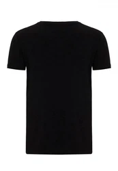 RedBridge T-Shirt Klassisches Basic-Shirt mit Rundhalsausschnitt Schwarz