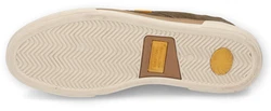 camel active Sneaker Schnürschuh Freizeitschuh Business Sneaker Khaki/Dunkelgrün/Braun