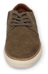 camel active Sneaker Schnürschuh Freizeitschuh Business Sneaker Khaki/Dunkelgrün/Braun