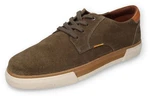 camel active Sneaker Schnürschuh Freizeitschuh Business Sneaker Khaki/Dunkelgrün/Braun