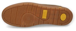 camel active Sneaker Retro Schnürschuh Khaki/Dunkelgrün/Braun