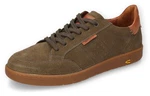 camel active Sneaker Retro Schnürschuh Khaki/Dunkelgrün/Braun