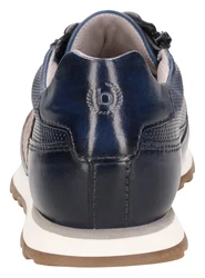 bugatti Sneaker Freizeitschuh Halbschuh Schnürschuh Blau/Hellblau