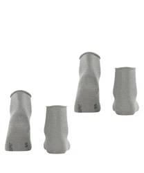 Esprit Kurzsocken Basic Pure Grau/Hellgrau