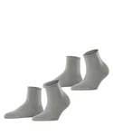 Esprit Kurzsocken Basic Pure Grau/Hellgrau