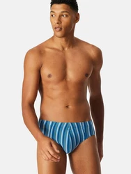 Schiesser Slip Essentials Dunkelblau/Türkis/Blau/Schwarz