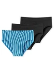 Schiesser Slip Essentials Dunkelblau/Türkis/Blau/Schwarz