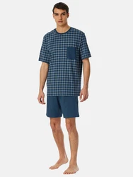 Schiesser Pyjama Rundhals - Comfort Essentials (2 tlg) 