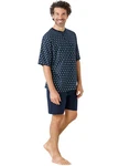 Hajo Pyjama Herren-Shorty Single-Jersey 