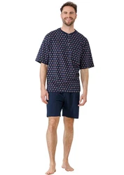 Hajo Pyjama Herren-Shorty Single-Jersey 