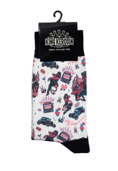 KingKerosin Socken Rockabilly Devil 