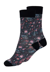 KingKerosin Socken Rockabilly Devil 