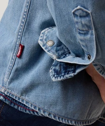 Pioneer Authentic Jeans Jeanshemd mit Brusttaschen blau