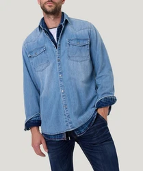Pioneer Authentic Jeans Jeanshemd mit Brusttaschen blau