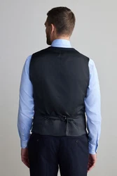 Next Anzugweste Signature-Weste (Nova Fides) Hellblau/Dunkelblau