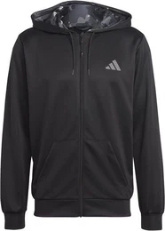 Kapuzenpullover TR-ES+ BL FZ JA BLACK/GREFIV