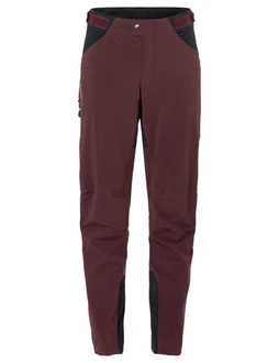 VAUDE Fahrradhose Qimsa II Bordeaux/Dunkelrot/Rosa