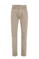 WE Fashion Slim-fit Jeans Khaki