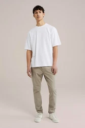 WE Fashion Slim-fit Jeans Khaki
