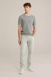 WE Fashion Slim-fit Jeans Khaki