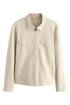 Next Hemdjacke aus Jersey Beige/Khaki