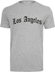 Mister Tee T-Shirt Grau/Hellgrau/Blau