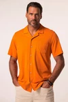 JP1880 Kurzarmhemd JP AWARE Jersey-Hemd Orange/Rot