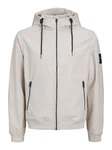 Jack & Jones Tech Allwetterjacke (1-St) Beige/Grau/Braun/Khaki/Hellgrau