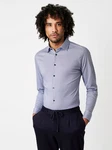 DESOTO Langarmhemd Grau/Blau/Hellblau/Fliederfarben