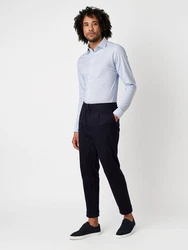 DESOTO Langarmhemd Hellblau/Blau