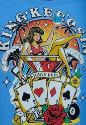 KingKerosin Print-Shirt Man's Ruin 