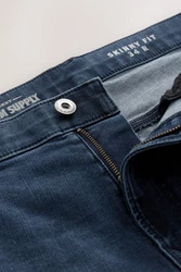 Next Skinny-Fit Jeans Dunkelblau/Blau/Hellblau