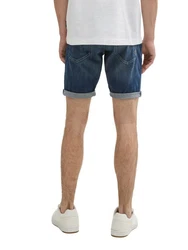 TOM TAILOR Jeansshorts JOSH Five-Pocket Style Hellblau/Blau