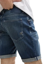 TOM TAILOR Jeansshorts JOSH Five-Pocket Style Hellblau/Blau
