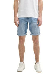 TOM TAILOR Jeansshorts JOSH Five-Pocket Style Hellblau/Blau